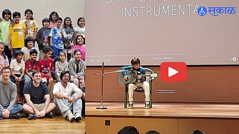 Shahrukh Khan and Abram  viral video