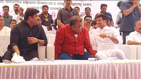 raju patil, ravindra chavan and shrikant shinde