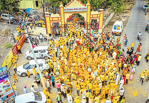 कुंभोजला हिवरखान बिरदेव यात्रेची उत्‍साहात सांगता
