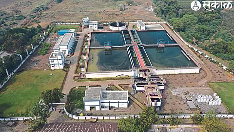 Sewage treatment plant on Lendi drain in Shivajinagar.