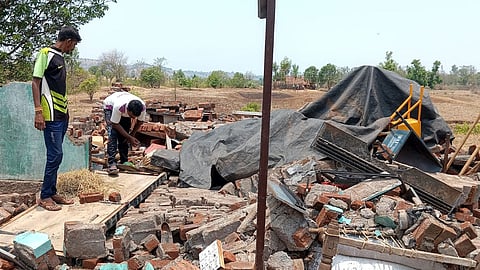 Home Collapse in Mokhada