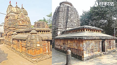 'Baital Devula' built by Tribhuvan Mahadevi & Parasurameshwar temple built by Shailodbhava kings.