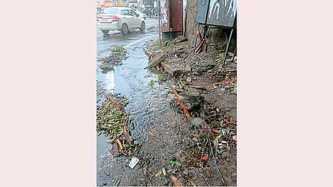 broken waterline