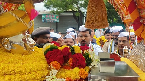 Sant Gajanan Maharaj Palkhi Machnoor