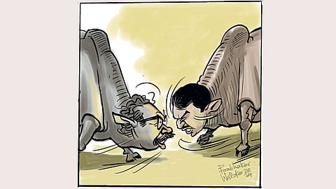 ढिंग टांग : तू नाही, तर मी..! maharashtra politics bjp devendra ...