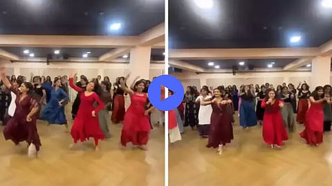 Girl Energetic dance 
