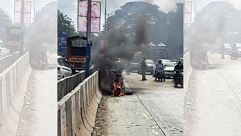 Electric Bike Fire