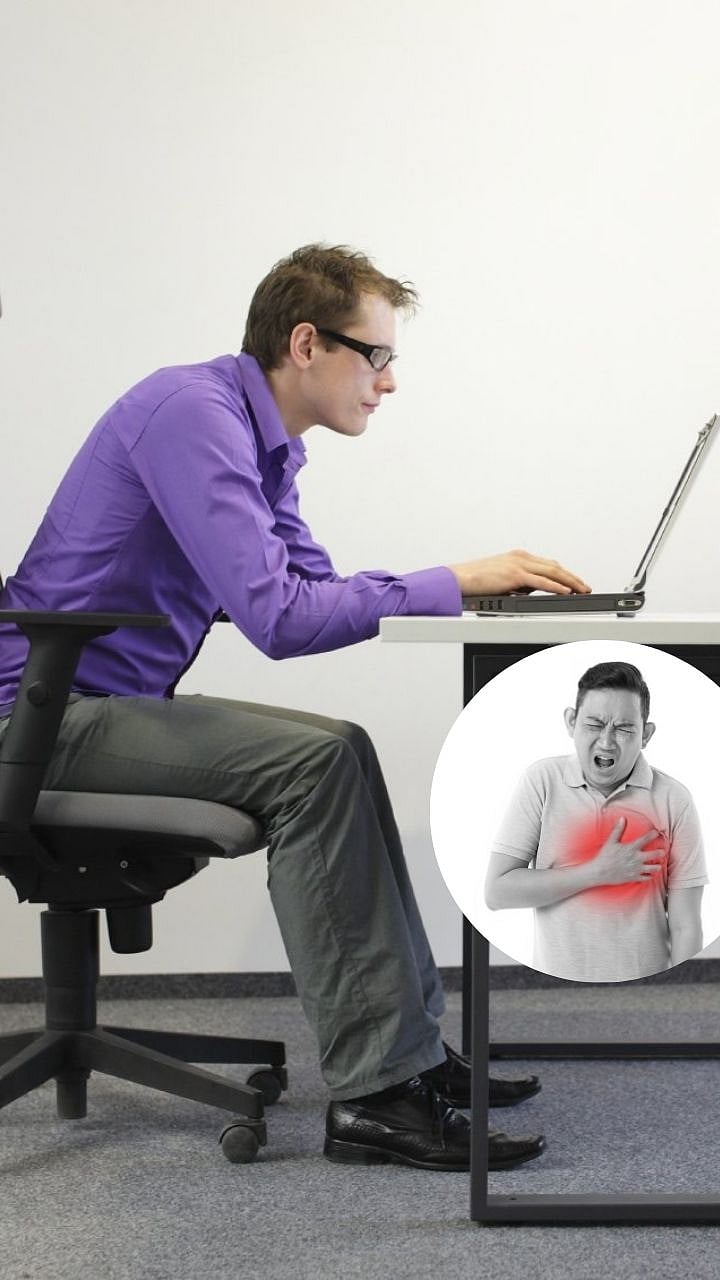 दिवसभर एकाजागी बसून काम करताय? तुम्हाला जडू शकतात हे 5 आजार