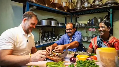 Rahul Gandhi Visit Dalit Family Kolhapur