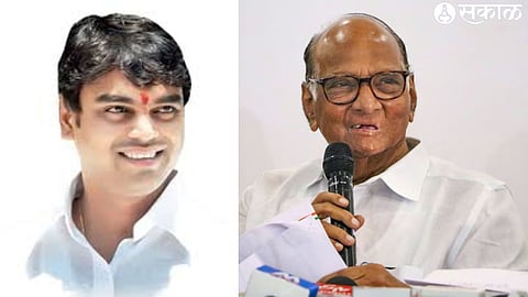 Sharad Pawar & Yogesh Gholap