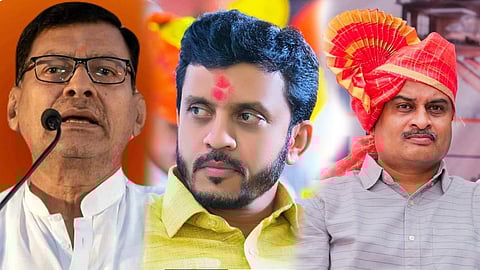 vijaysinh pandit, badamrao pandit mla laxman pawar