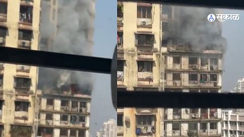 Massive Fire Breaks Out in Mumbai : डोंगरीत रहिवासी इमारतीला भीषण आग, अनेक नागरिक अडकल्याची  भीती 
