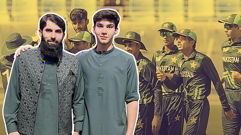 misbah ul haq Son U19 Asia Cup 2024 India vs Pakistan