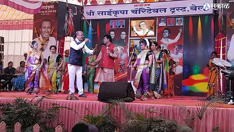 Tamasha troupe preparing backstage in Kalaj for a Supari performance amidst growing demand.