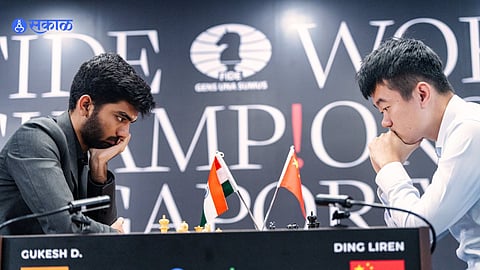 D Gukesh vs Ding Liren