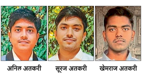 Anil Atkari, Suraj Atkari and Khemraj Atkari