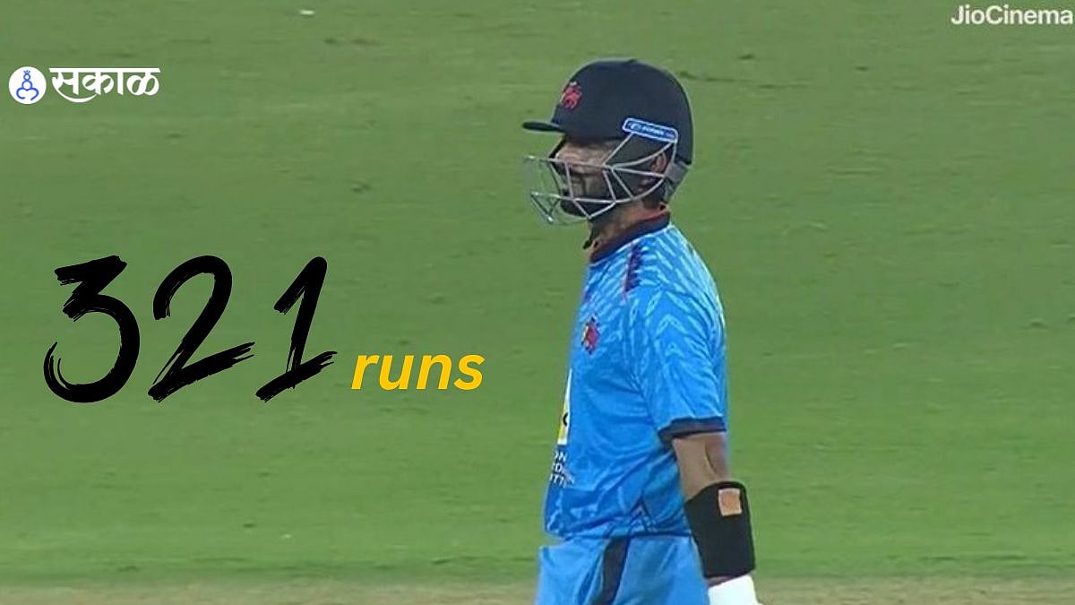 Mumbai enter into Semi Final beat Vidarbha SMAT 2024 Ajinka Rahane ची