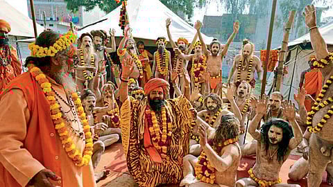 Prayagraj Naga Sadhu