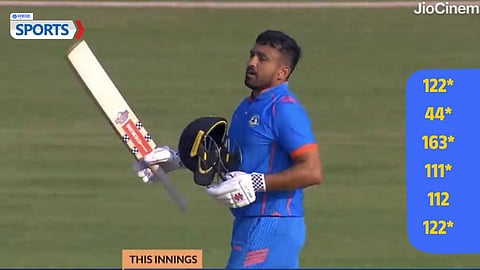 Karun Nair’s Vijay Hazare Trophy run: 759 runs in 8 matches with 5 centuries, but still overlooked for Champions Trophy 2025