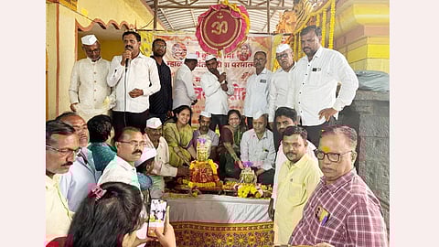 Khandoba-Mhalsai Wedding Ceremony Held in Dhamani