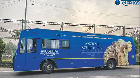 Bus of Chhatrapati Shivaji Maharaj museum.