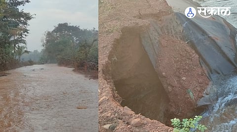 Tilari Canal Leakage