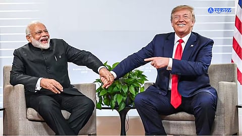 PM Narendra Modi and President Donald Trump