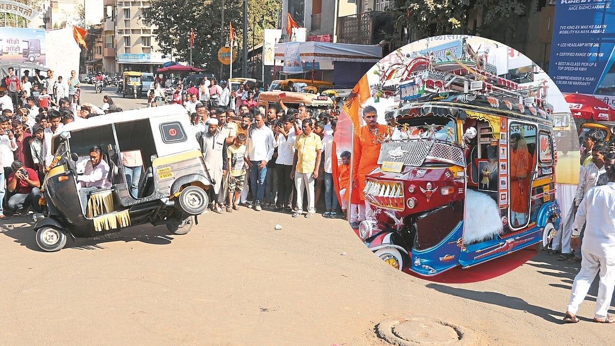 युनूस मौलवींची रिक्षा ठरली 'महाराष्ट्र सुंदरी'; गडहिंग्लजच्या ...