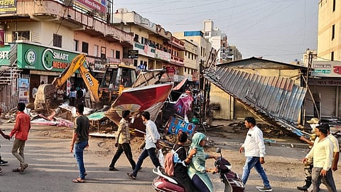 Wagholi Encroachment Crime