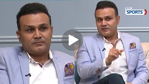 John Wright grabbed Virender Sehwag by the collar 