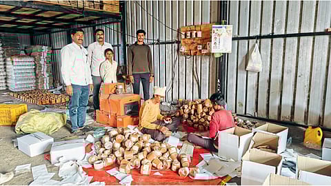 bapurao nati family with jaggery