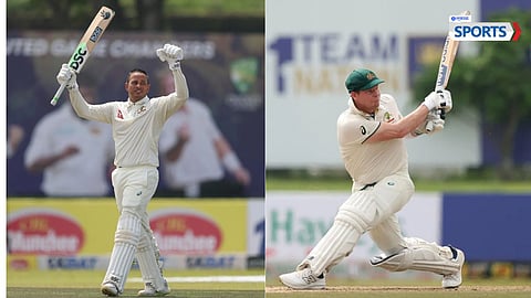 steve smith  and Usman Khawaja 