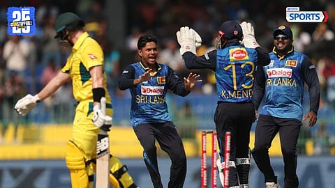 SL won against AUS by 1st ODI