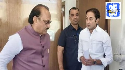 Ajit Pawar and Sandeep Kshirsagar