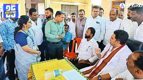 MLA Ashutosh Kale announces the completion of the land acquisition for the substation project, marking a significant step in energy infrastructure development.