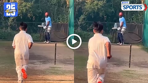 Yusuf Pathan Playing cricket with son Ayaan