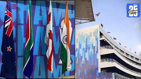 Indian Flag spotted at Karachi