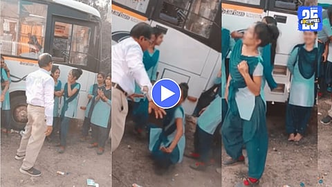 female student and teacher dance video viral