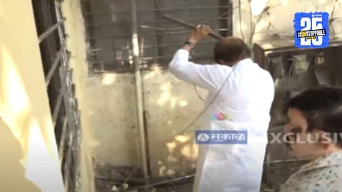 स्वारगेट बसस्थानकात तरुणीवर अत्याचार, ठाकरे गटाकडून डेपोची तोडफोड, वसंत मोरेंचा राडा