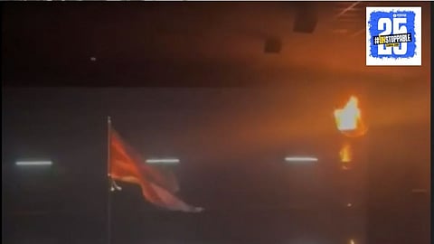 Select City Mall Cinema Hall Fire