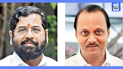 Eknath Shinde and Ajit Pawar