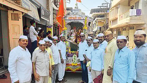 जाखमाता पालखी-मिरवणुकीमुळे महाड भक्‍तिमय