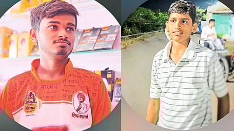 "Two lives lost in a tragic truck-bike collision in Shegaon; the victims died on the spot."