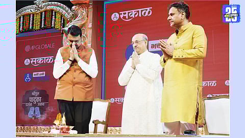 cm devendra fadnavis, pralhad wamanrao pai and abhijit pawar