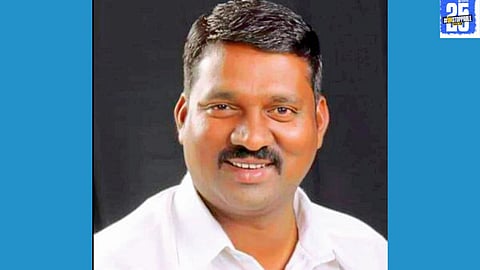 Scene of the fatal accident on Karad-Chandoli road near Undalem where a motorcyclist lost his life in a collision with a tempo."