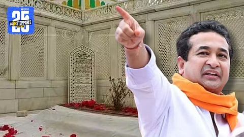 Nitesh Rane on Aurangzebs Tomb