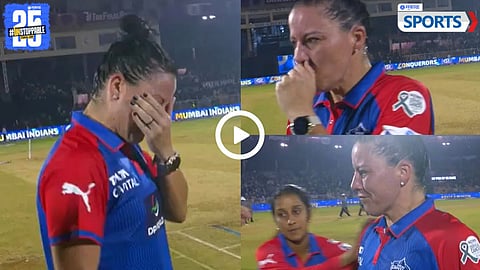 Marizanne Kapp emotional | WPL 2025 | MI vs DC