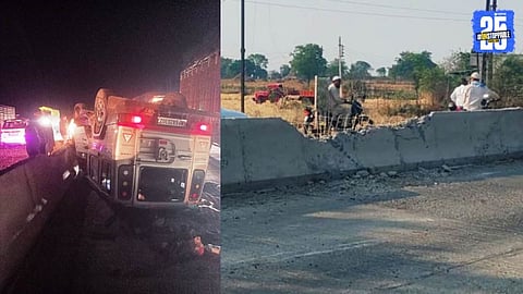 Cruiser Jeep overturn