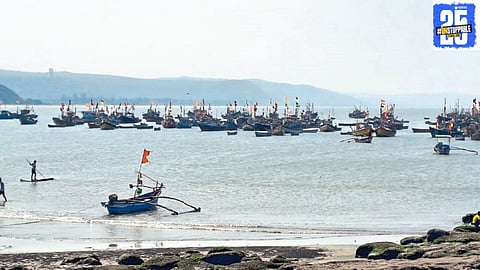 Fishermen face uncertain times as north winds disrupt fishing activity, with hopes of a better catch after Ram Navami."