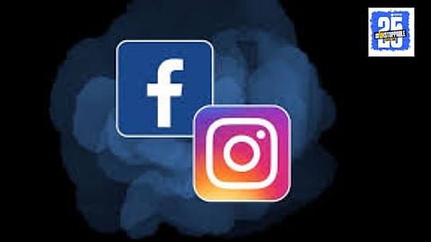 Instagram and Facebook